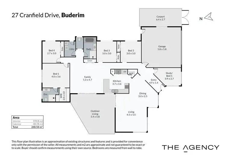 Floorplan of Homely house listing, 27 Cranfield Drive, Buderim QLD 4556