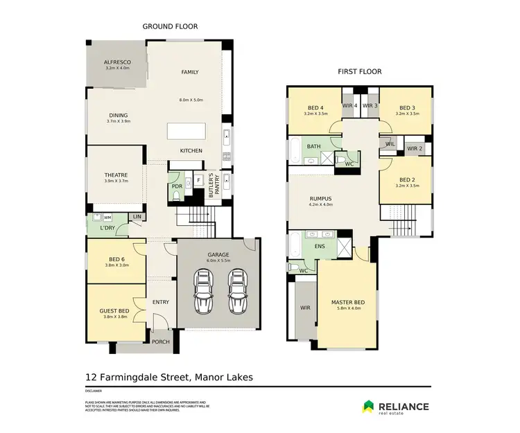 Floorplan of Homely house listing, 12 Farmingdale Street, Manor Lakes VIC 3024