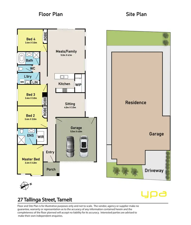 Floorplan of Homely house listing, 27 Tallinga Street, Tarneit VIC 3029