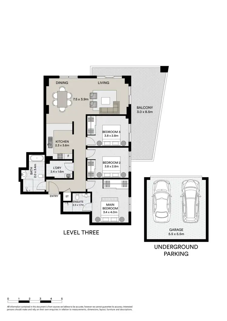 Floorplan of Homely unit listing, 18/8-10 Browne Parade, Warwick Farm NSW 2170