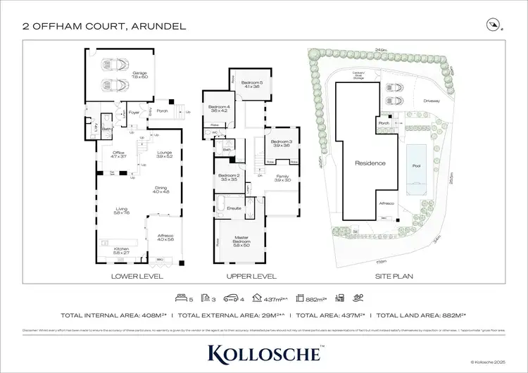 Floorplan of Homely house listing, 2 Offham Court, Arundel QLD 4214