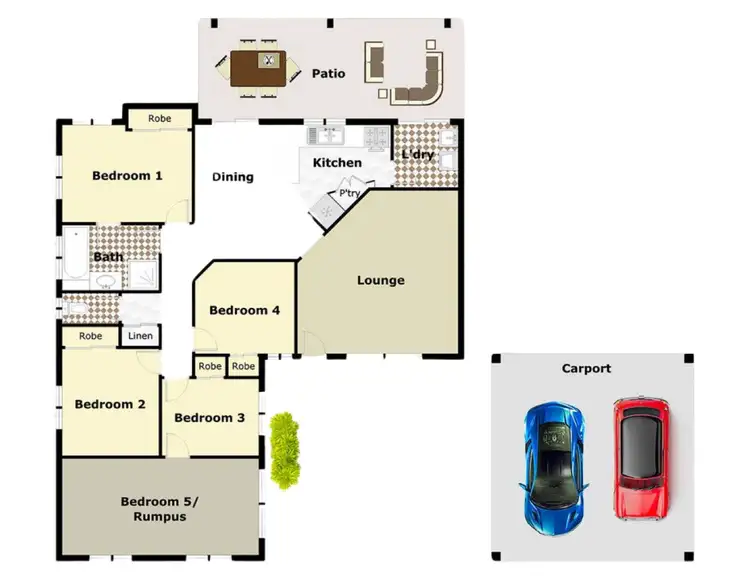 Floorplan of Homely house listing, 7 Seria Street, Tanah Merah QLD 4128