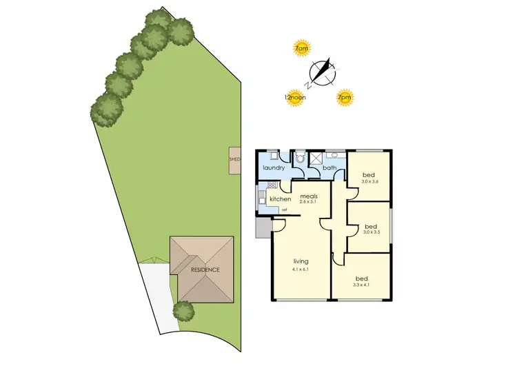 Floorplan of Homely house listing, 20 Juniper Court, Frankston North VIC 3200