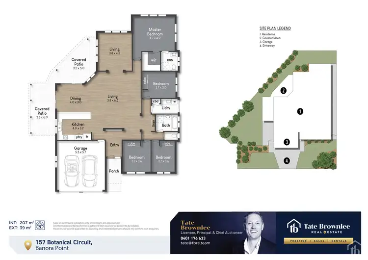 Floorplan of Homely house listing, 157 Botanical Circuit, Banora Point NSW 2486