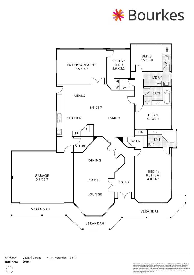 Floorplan of Homely house listing, 113 Wanaping Road, Kenwick WA 6107