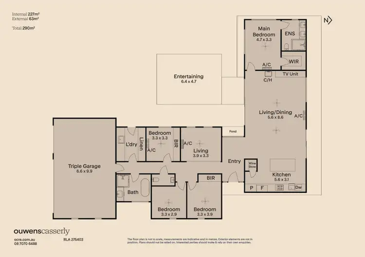 Floorplan of Homely house listing, 94 Bellevue Drive, Mclaren Vale SA 5171