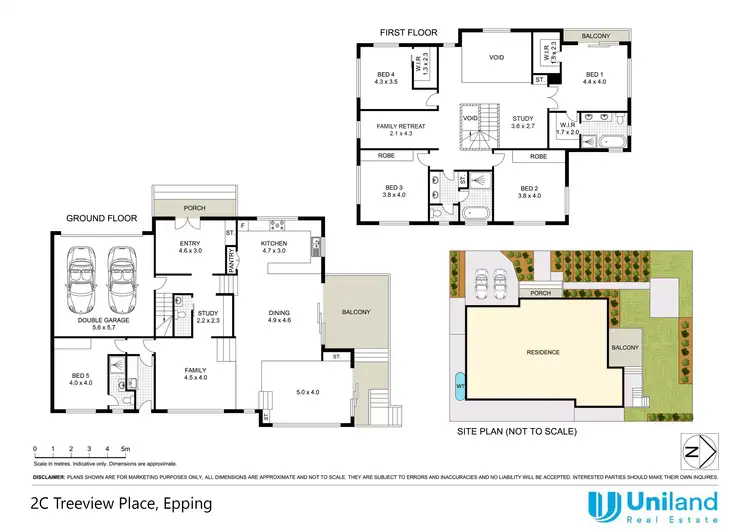 Floorplan of Homely house listing, 2C Treeview Place, Epping NSW 2121