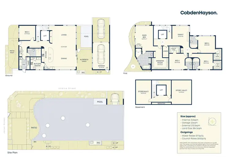 Floorplan of Homely house listing, 35 Janet Street, Russell Lea NSW 2046
