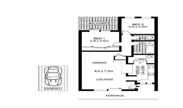Floorplan of Homely apartment listing, Address available on request