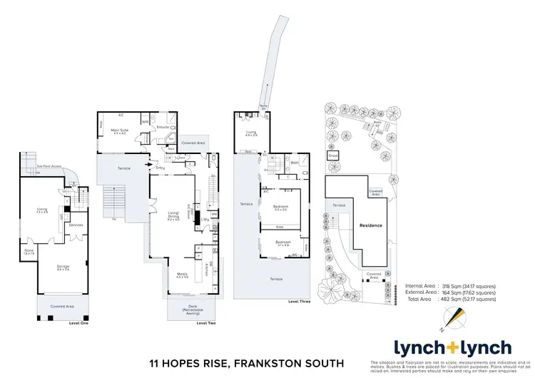 Floorplan of Homely house listing, 11 Hopes Rise, Frankston South VIC 3199