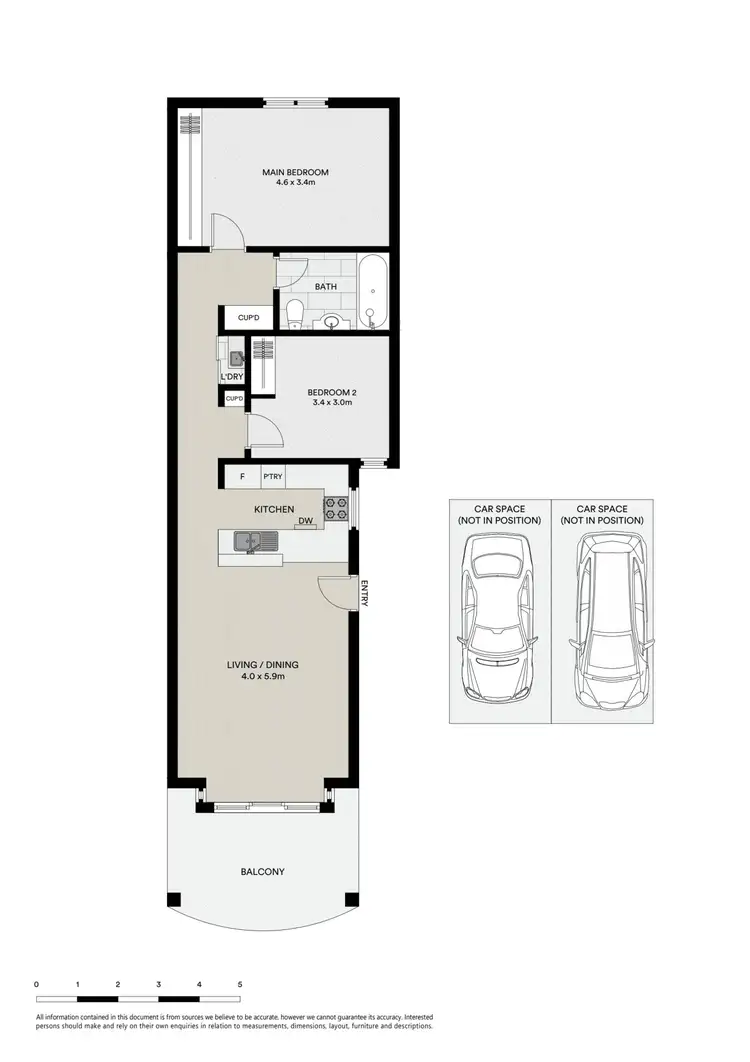 Floorplan of Homely apartment listing, 10/41 Marine Parade, St Kilda VIC 3182