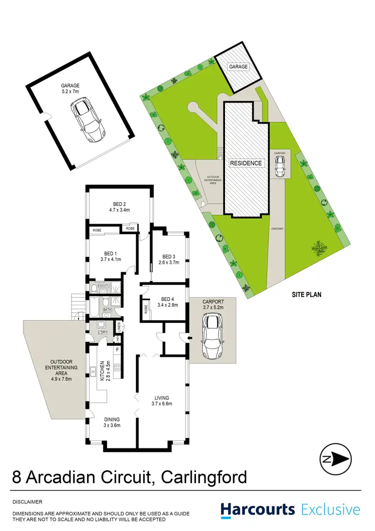 Floorplan of Homely house listing, 8 Arcadian Circuit, Carlingford NSW 2118