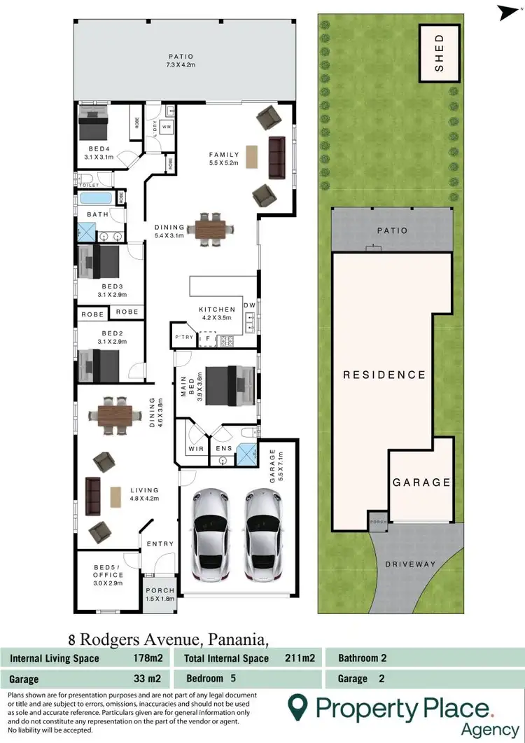Floorplan of Homely house listing, 8 Rodgers Avenue, Panania NSW 2213