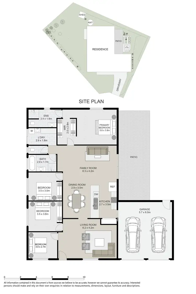 Floorplan of Homely house listing, 10 Downs Field Place, Taroomball QLD 4703