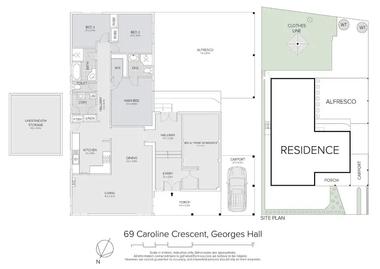 Floorplan of Homely house listing, 69 Caroline Crescent, Georges Hall NSW 2198