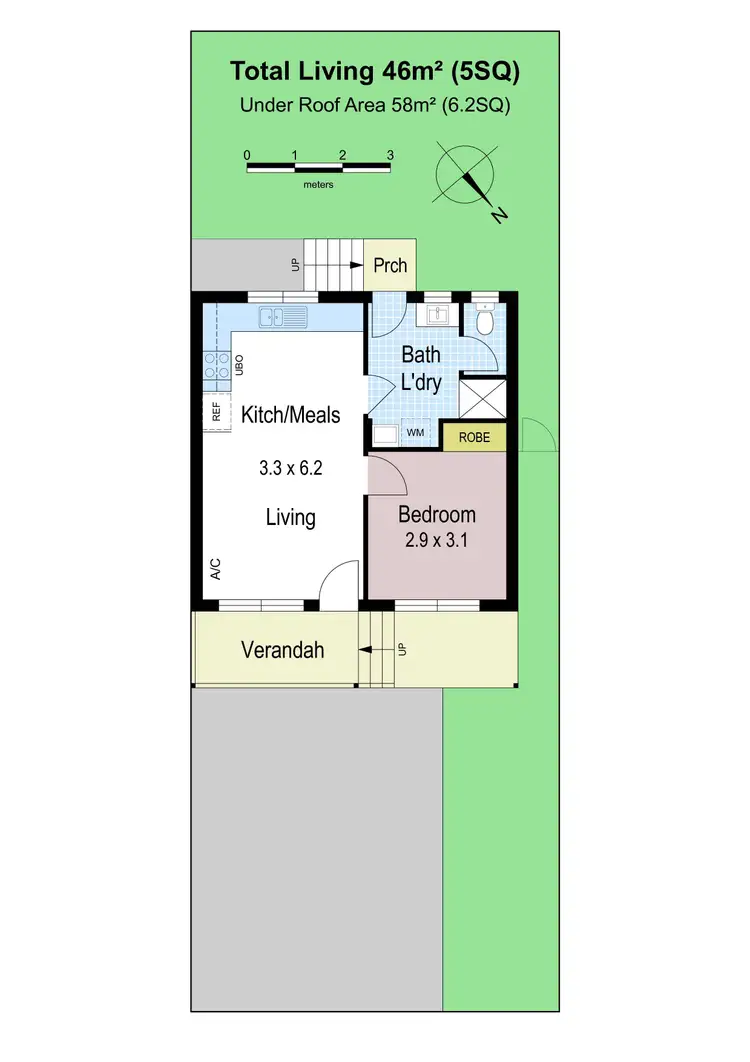 Floorplan of Homely unit listing, 4/6 Railway Avenue, Drouin VIC 3818