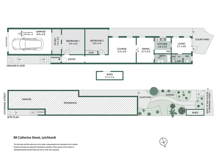Floorplan of Homely house listing, 88 Catherine Street, Leichhardt NSW 2040