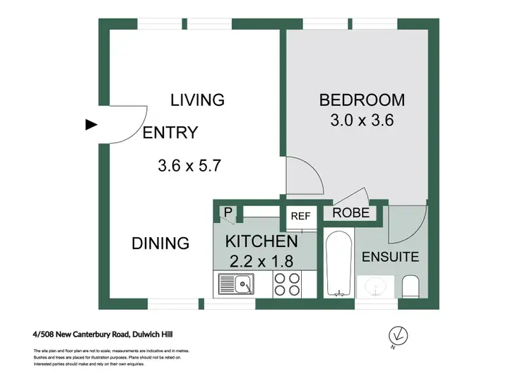 Floorplan of Homely apartment listing, 4/508 New Canterbury Road, Dulwich Hill NSW 2203
