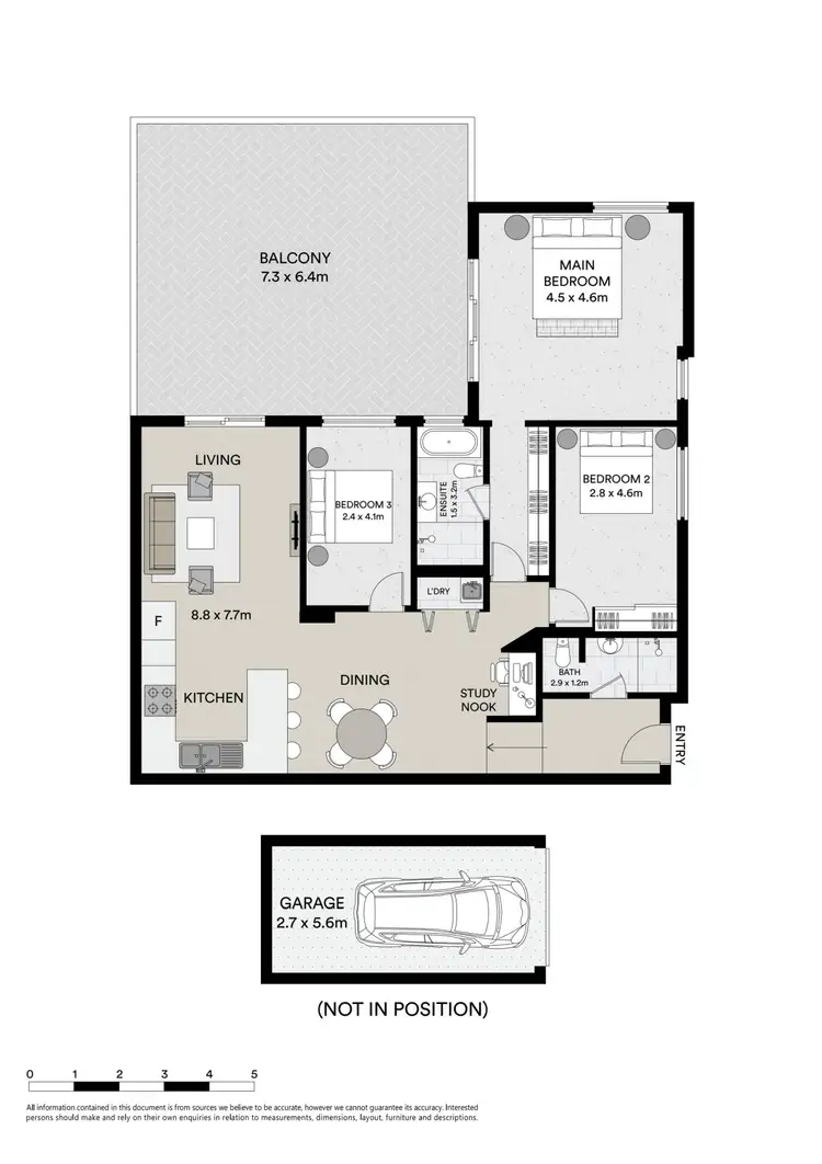 Floorplan of Homely townhouse listing, 7/16-18 Kalinda Road, Bullaburra NSW 2784