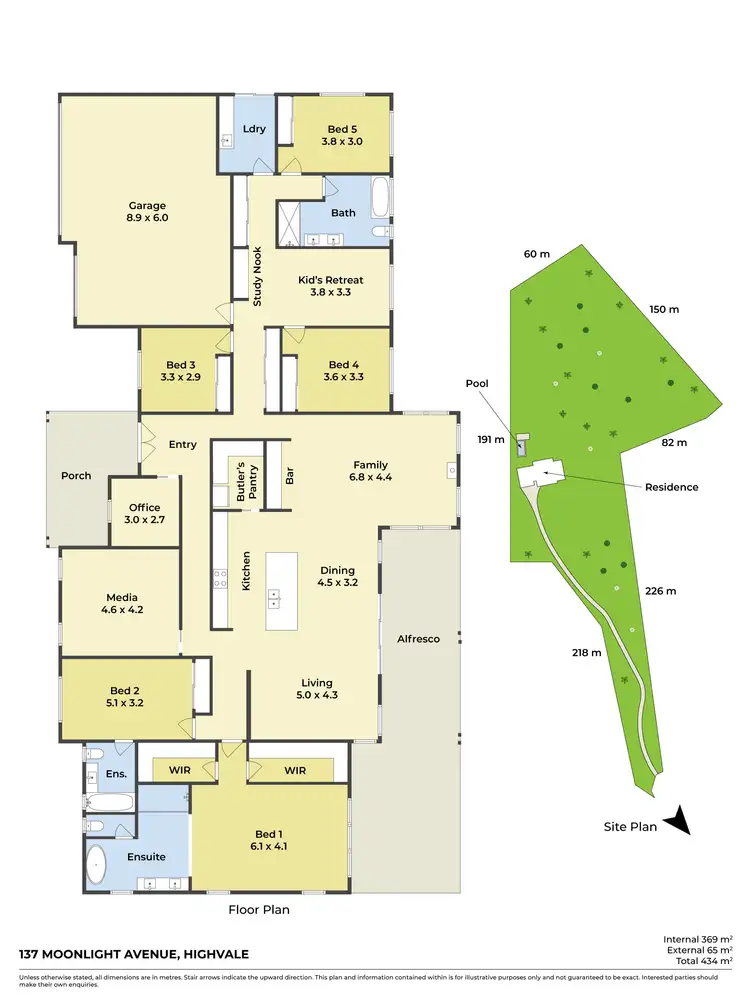 Floorplan of Homely house listing, 137 Moonlight Avenue, Highvale QLD 4520