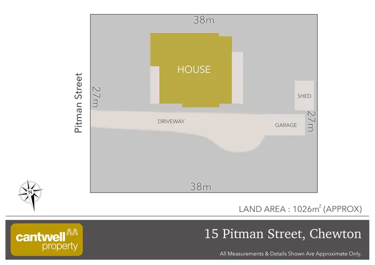 Floorplan of Homely house listing, 15 Pitman Street, Chewton VIC 3451