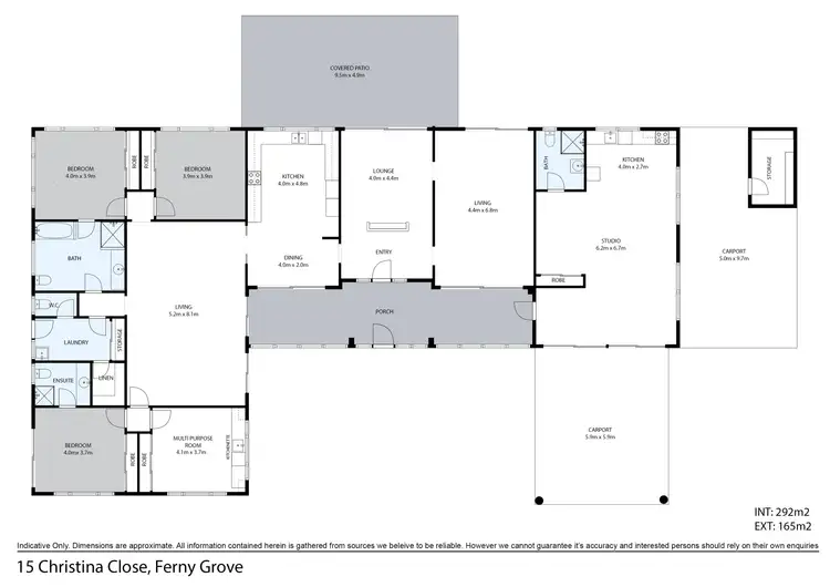Floorplan of Homely house listing, 15 Christina Close, Ferny Grove QLD 4055