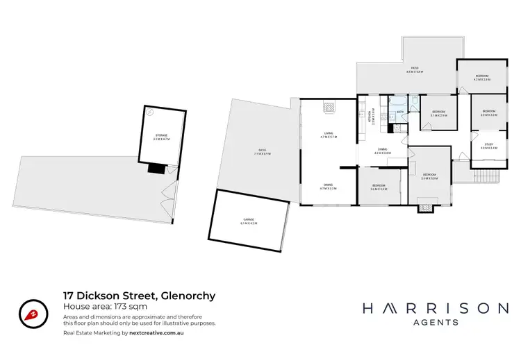 Floorplan of Homely house listing, 17 Dickson Street, Glenorchy TAS 7010