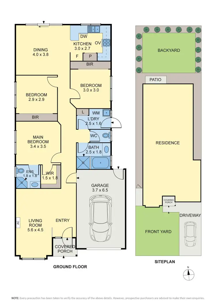 Floorplan of Homely house listing, 26 Nullarbor Place, Caroline Springs VIC 3023