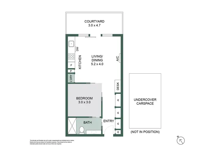 Floorplan of Homely apartment listing, 11/17 Robe Street, St Kilda VIC 3182