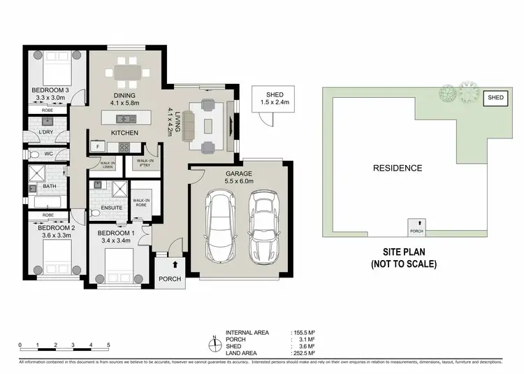 Floorplan of Homely unit listing, 2/8 Julian Court, Epsom VIC 3551