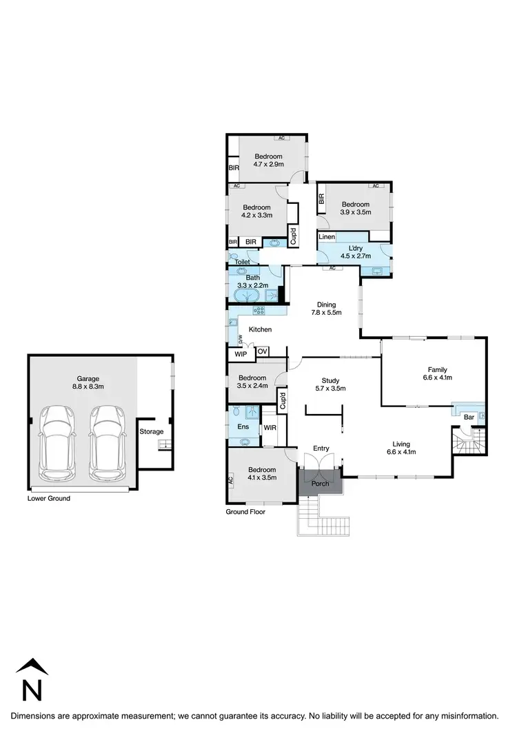 Floorplan of Homely house listing, 4 Nevis Court, Vermont South VIC 3133