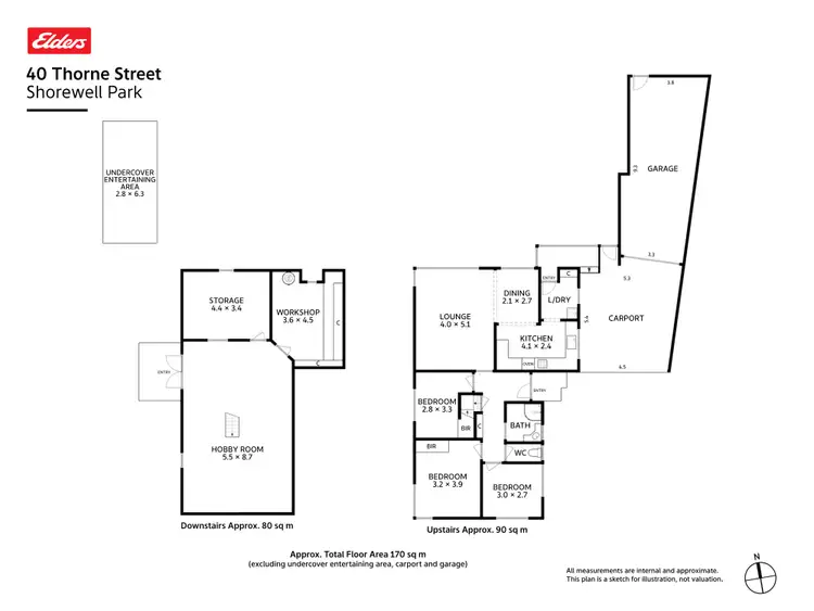 Floorplan of Homely house listing, 40 Thorne Street, Acton TAS 7320
