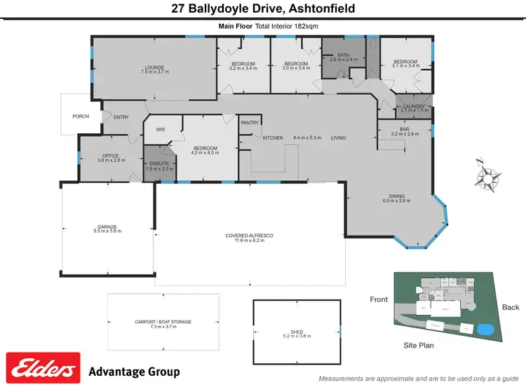 Floorplan of Homely house listing, 27 Ballydoyle Drive, Ashtonfield NSW 2323