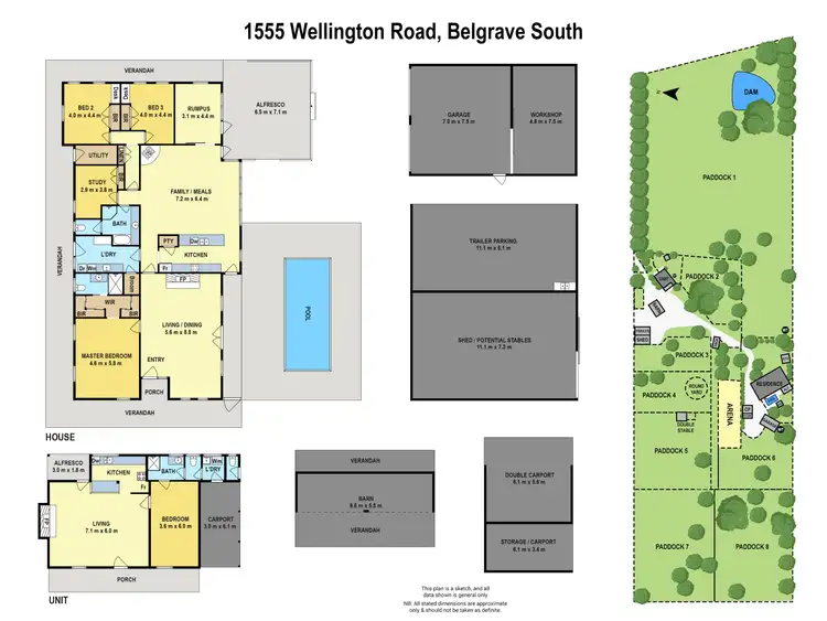 Floorplan of Homely house listing, 1555 Wellington Road, Belgrave South VIC 3160