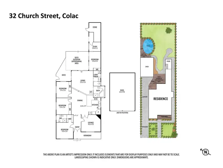 Floorplan of Homely house listing, 32 Church Street, Colac VIC 3250
