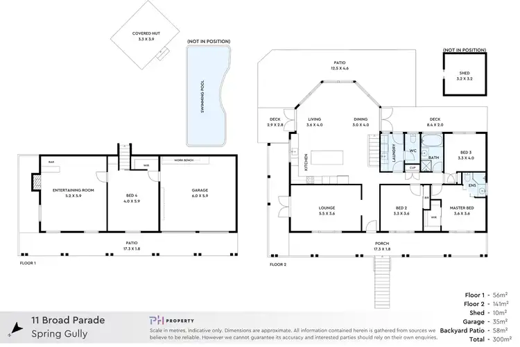 Floorplan of Homely house listing, 11 Broad Parade, Spring Gully VIC 3550