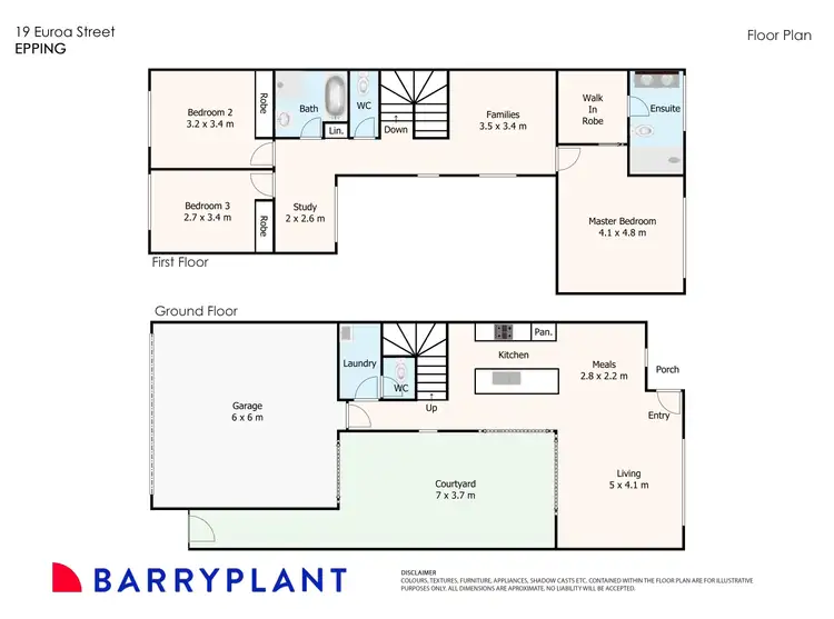 Floorplan of Homely townhouse listing, 19 Euroa Street, Epping VIC 3076