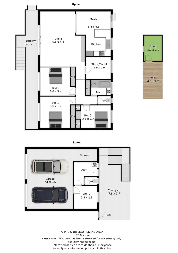 Floorplan of Homely house listing, 543 Lyne Street, Lavington NSW 2641