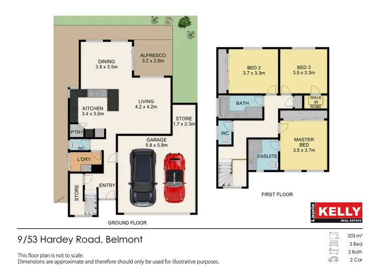 Floorplan of Homely house listing, 9/53 Hardey Road, Belmont WA 6104