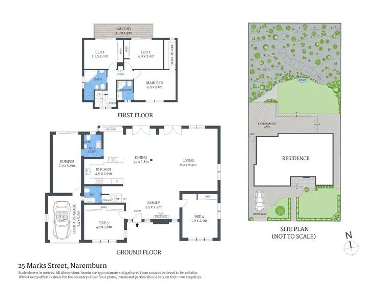 Floorplan of Homely house listing, 25 Marks Street, Naremburn NSW 2065
