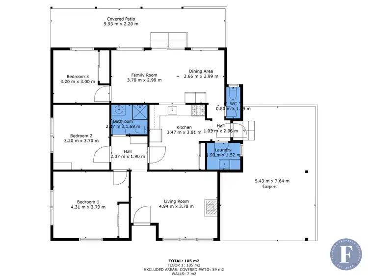 Floorplan of Homely house listing, 15 Hay Street, Cootamundra NSW 2590