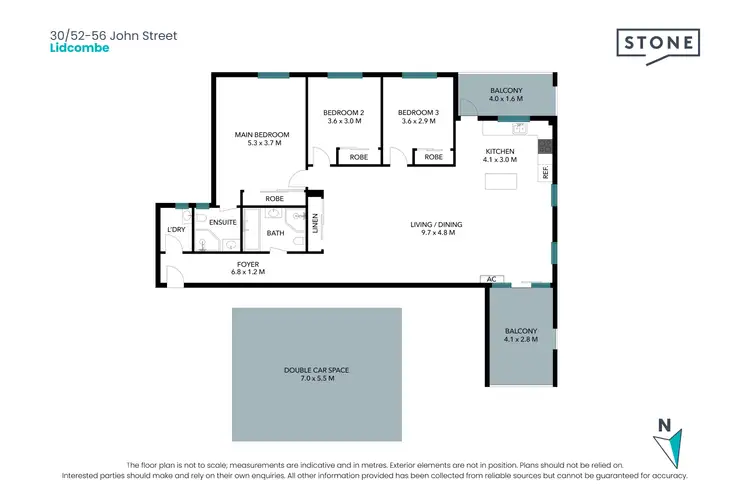 Floorplan of Homely apartment listing, 30/52-56 John Street, Lidcombe NSW 2141