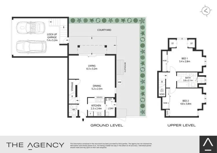 Floorplan of Homely townhouse listing, 8/15 Queens Road, Five Dock NSW 2046