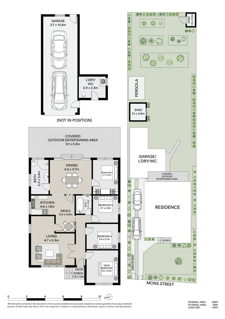 Floorplan of Homely house listing, 22 Mons Street, Condell Park NSW 2200