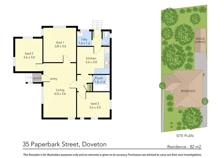 Floorplan of Homely house listing, 35 Paperbark Street, Doveton VIC 3177