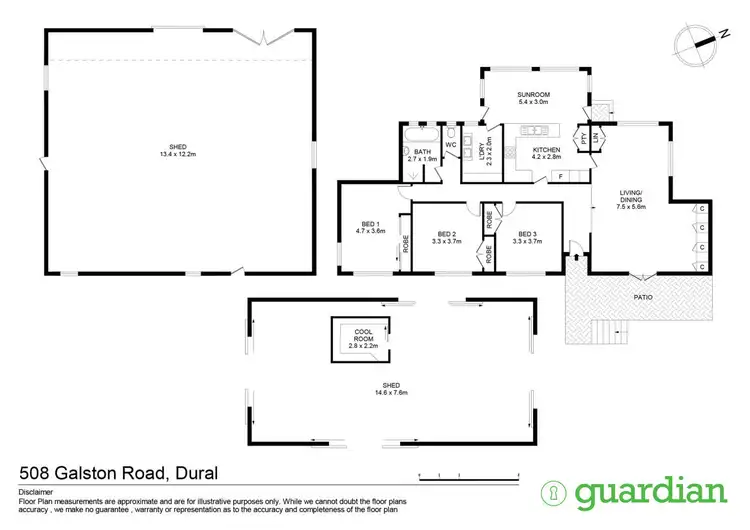 Floorplan of Homely house listing, 508 Galston Road, Dural NSW 2158
