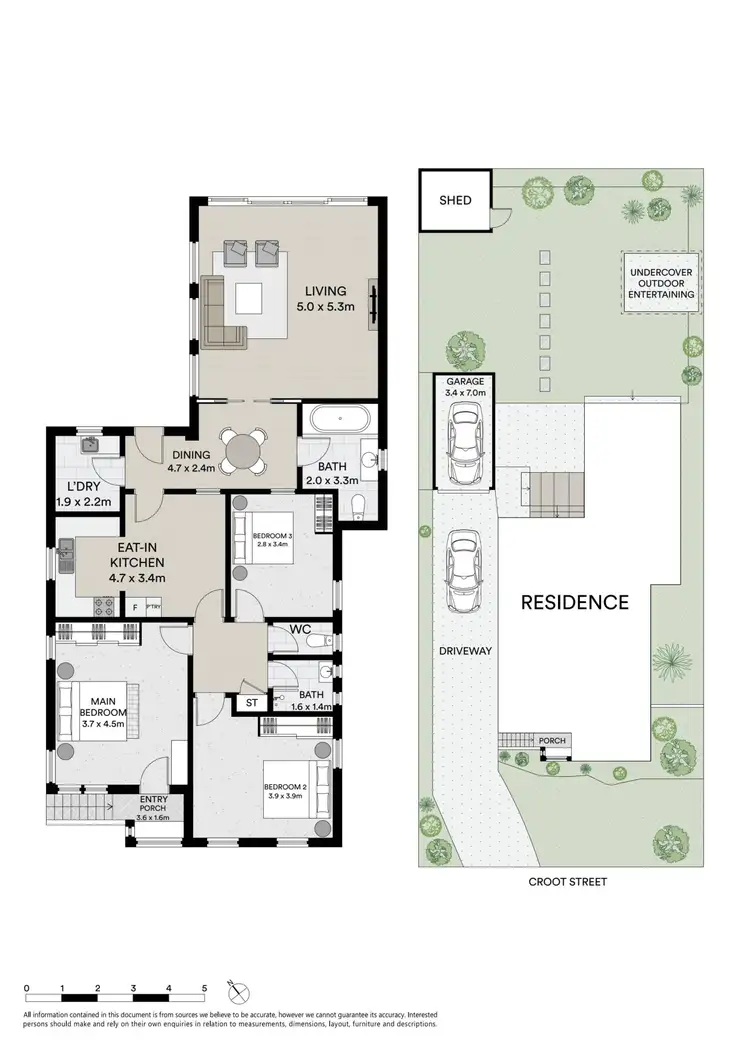 Floorplan of Homely house listing, 12 Croot Street, Hurstville NSW 2220