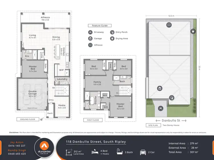 Floorplan of Homely house listing, 118 Danbulla Street, South Ripley QLD 4306
