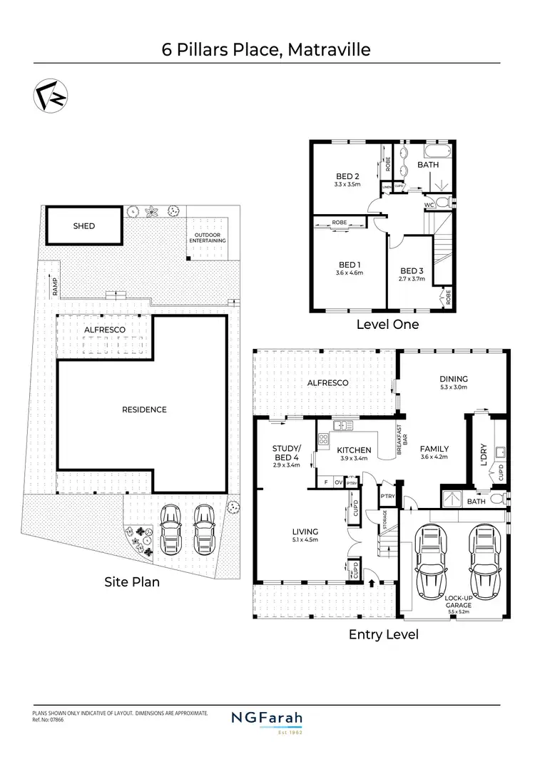 Floorplan of Homely house listing, 6 Pillars Place, Matraville NSW 2036