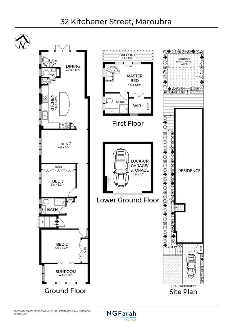 Floorplan of Homely house listing, 32 Kitchener Street, Maroubra NSW 2035